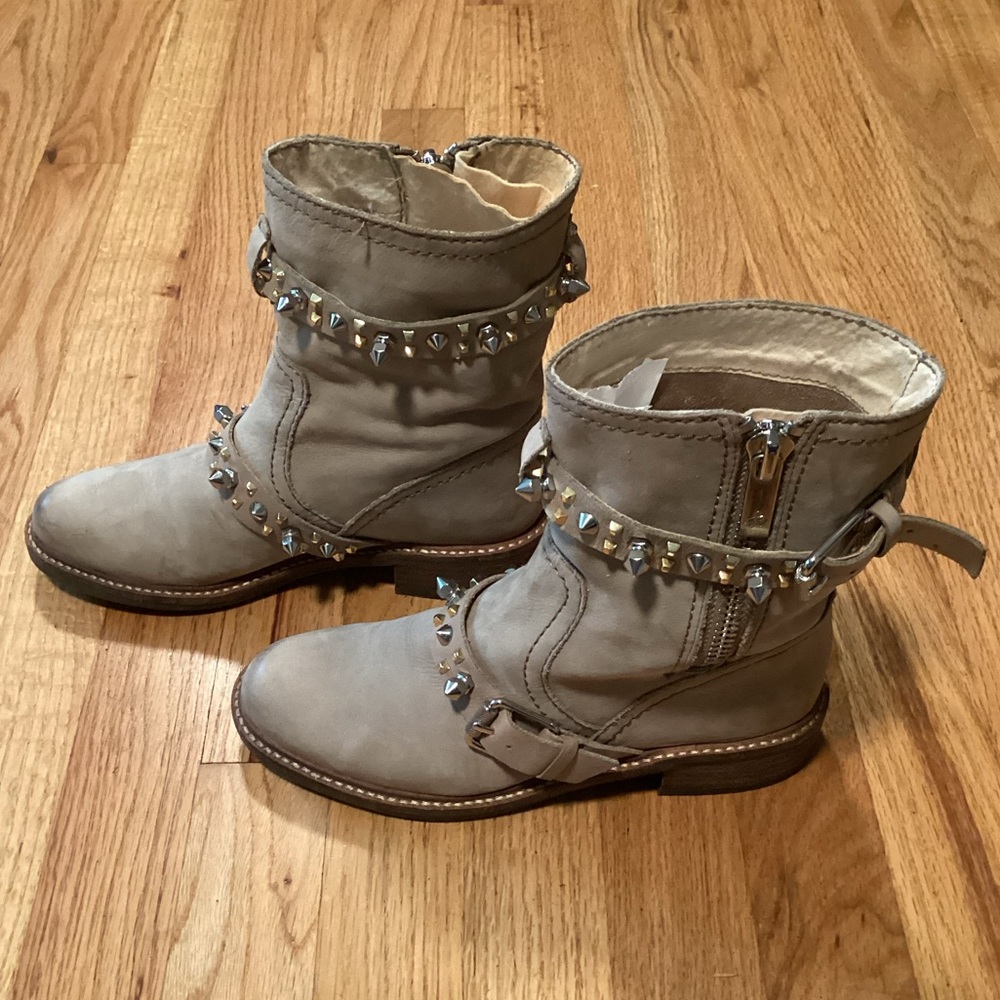 Sam Edelman Adele Bots Women’s 6 Tan Leather Dist… - image 2